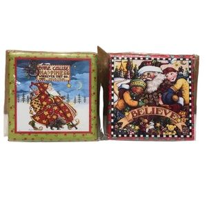 New Pooch & Sweetheart Mary Englebreit Small Trinket Jewelry Gift Boxes Set Of 2